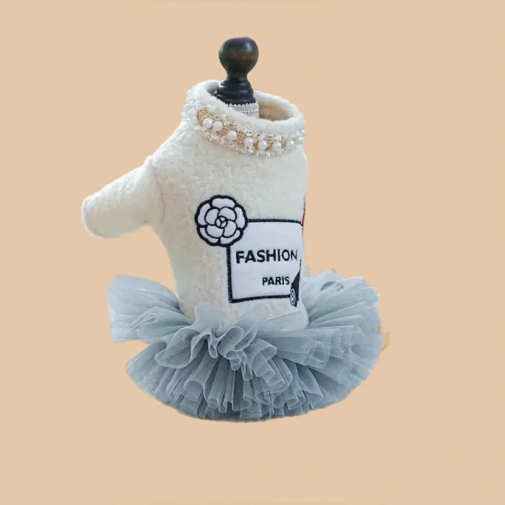 🌟NEW🌟 Fashion Paris Premium Mesh Pet Dress